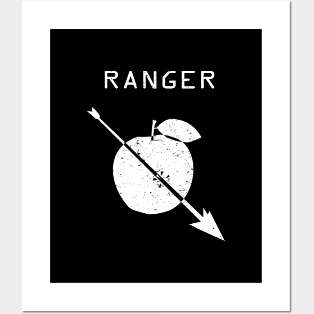 Ranger - Light on Dark Wall Art by draftsman